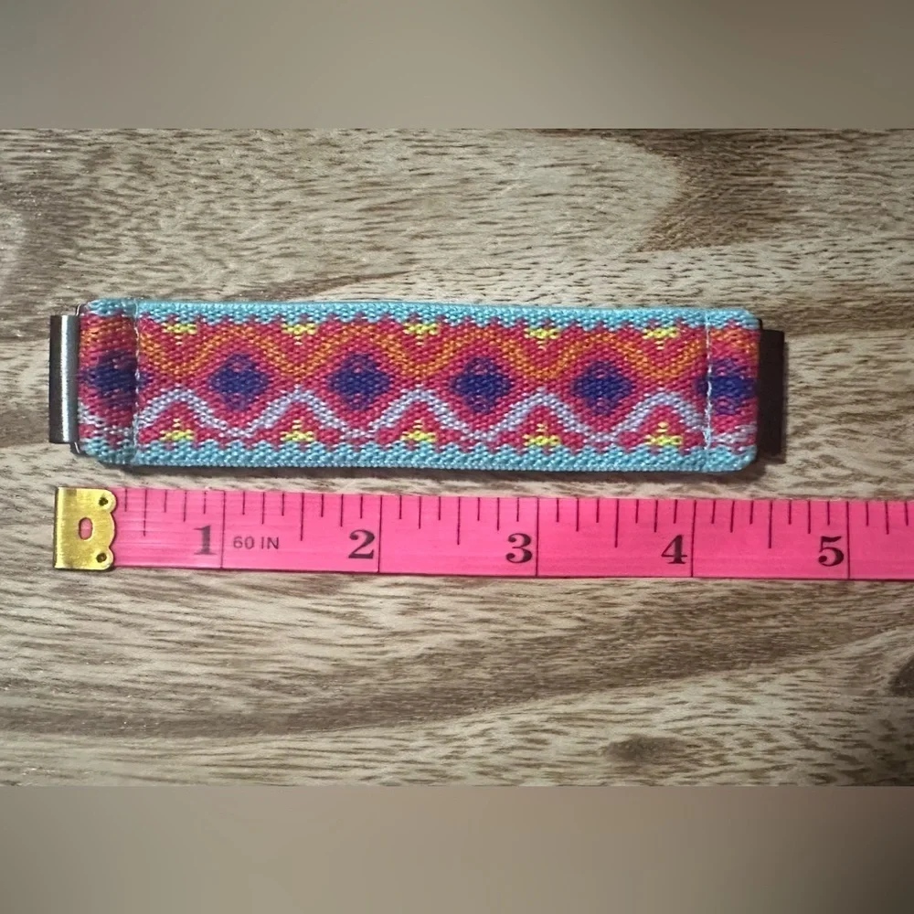 NEW Elastic Patterned Watch Band for Garmin Vivoactive 3, 3s & Music (20mm).
